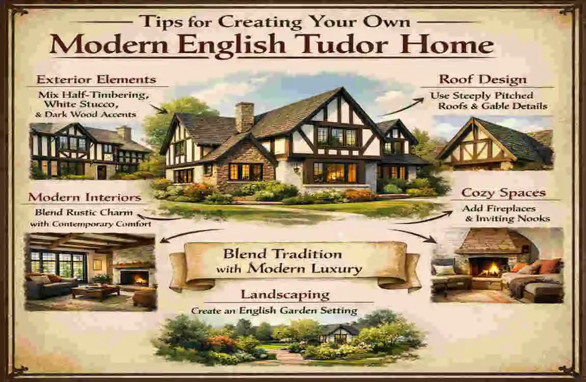 modern english tudor homes