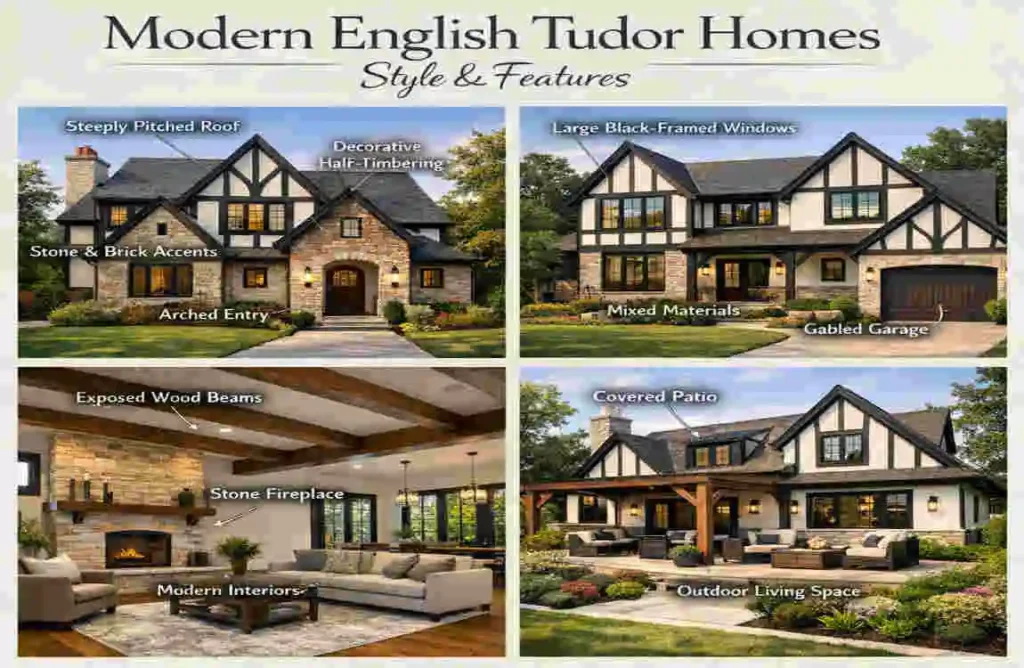 Modern English Tudor Homes: Style & Features modern english tudor homes
