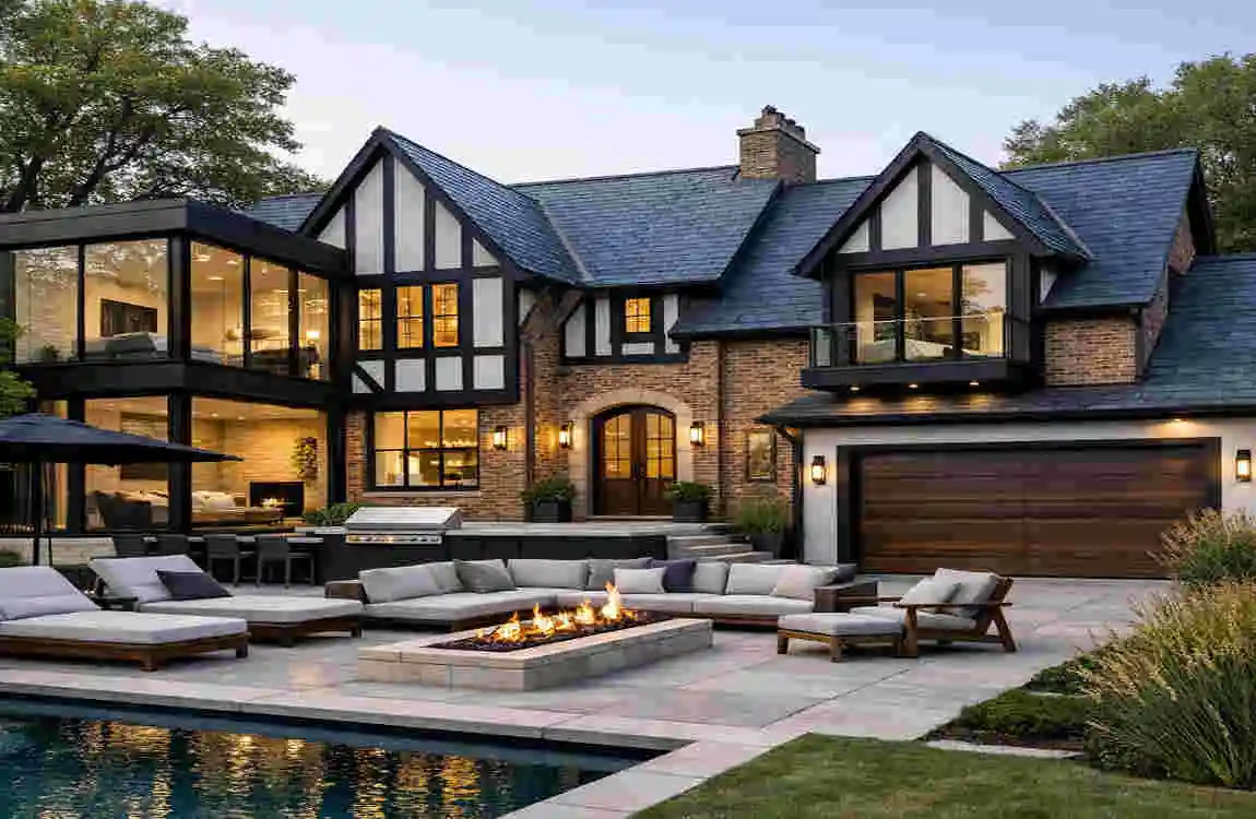 modern english tudor homes