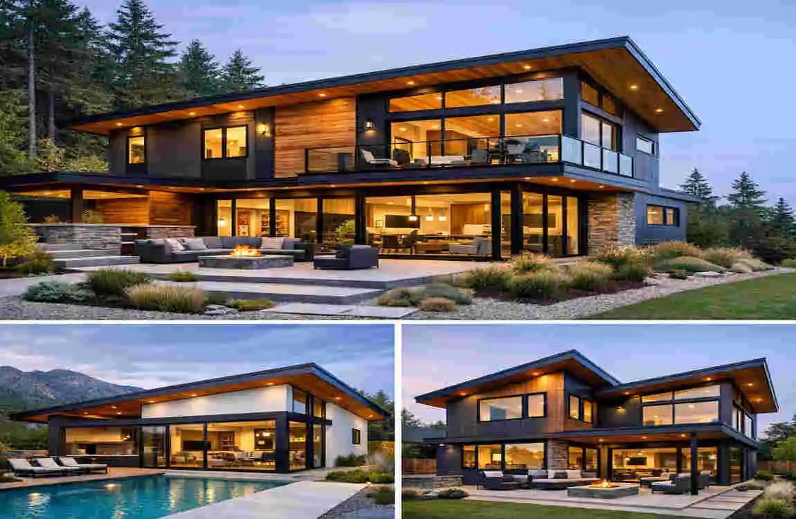 Modern Shed Roof Homes