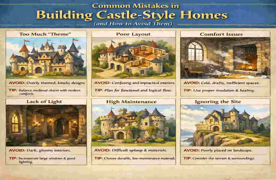 modern castle homes