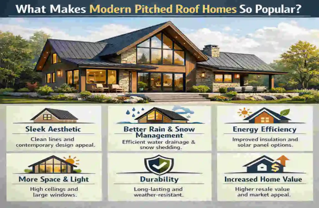 Modern Pitched Roof Homes