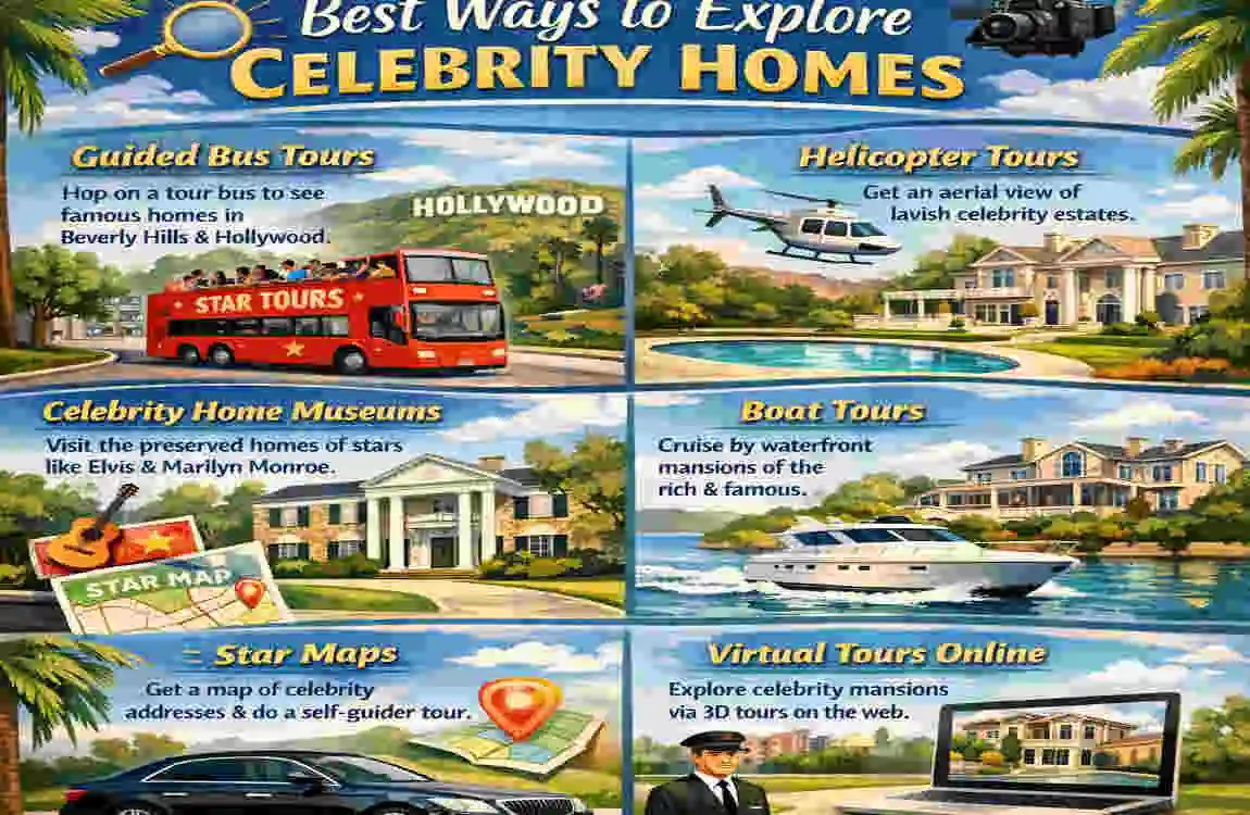 Celebrity Homes Map