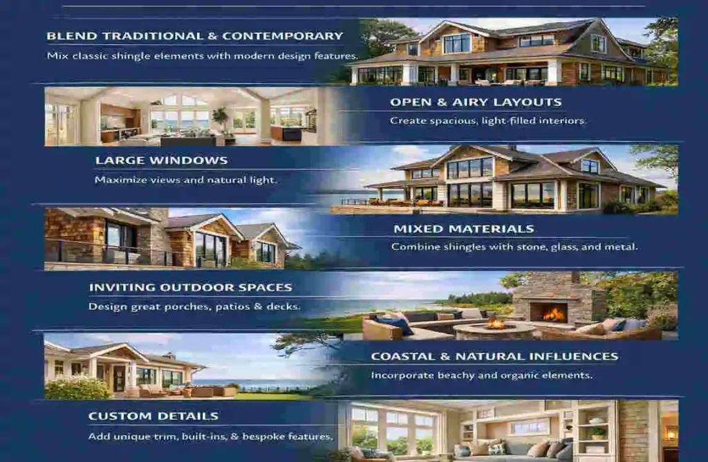 Modern Shingle Style Homes