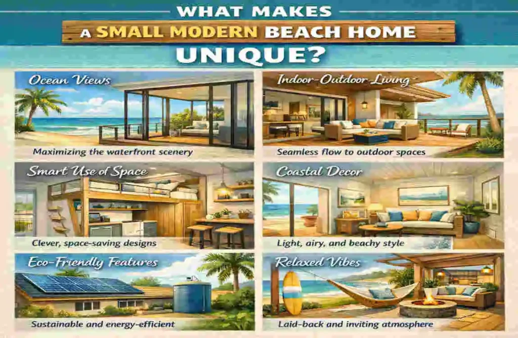 small modern beach home