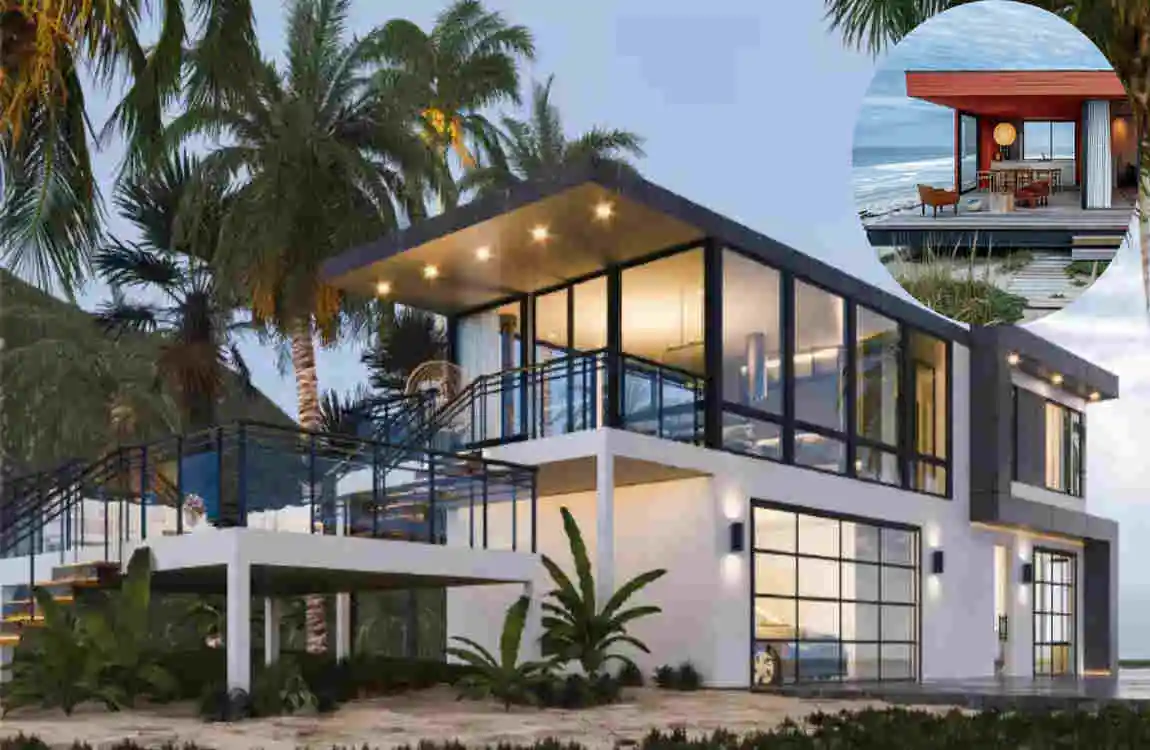 Small Modern Beach Home