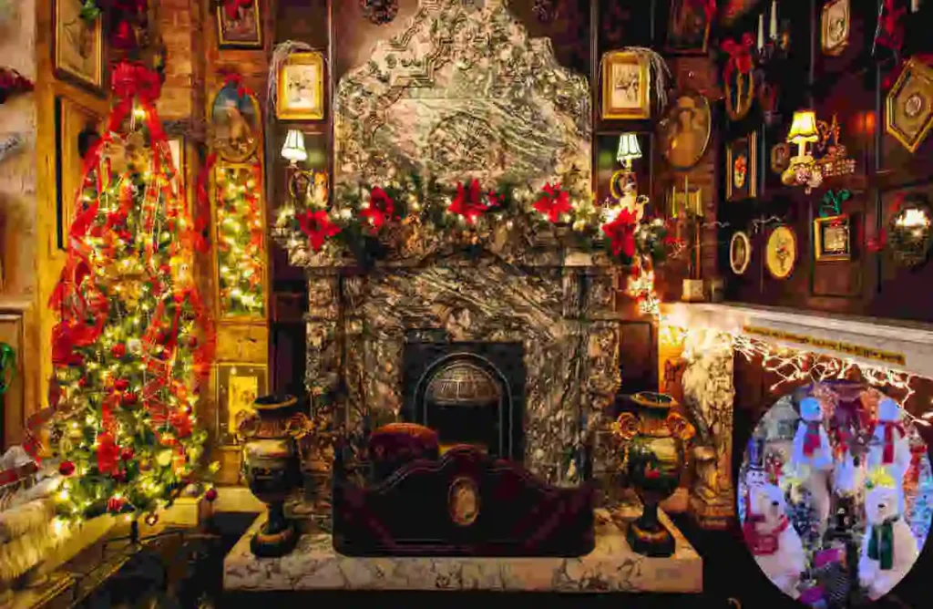 when does oscar wilde decorate for christmas