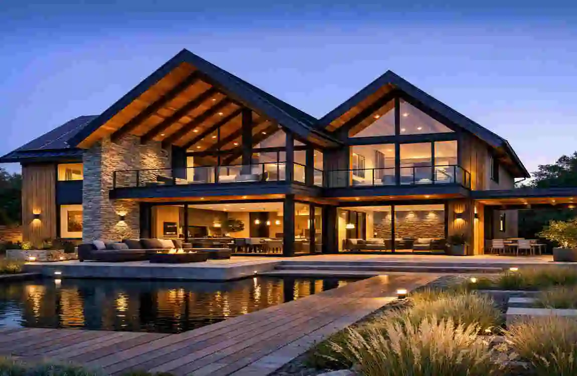 Modern Pitched Roof Homes