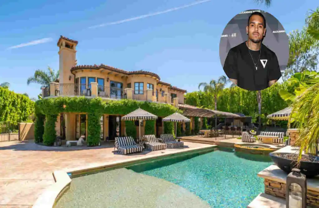 Chris Brown Tarzana Mansion