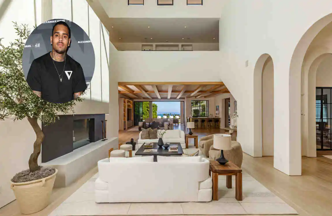 Chris Brown Tarzana Mansion