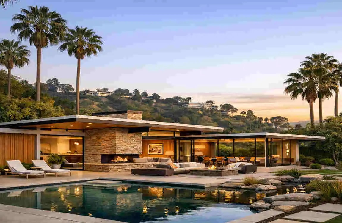 mid century celebrity house beverly hills